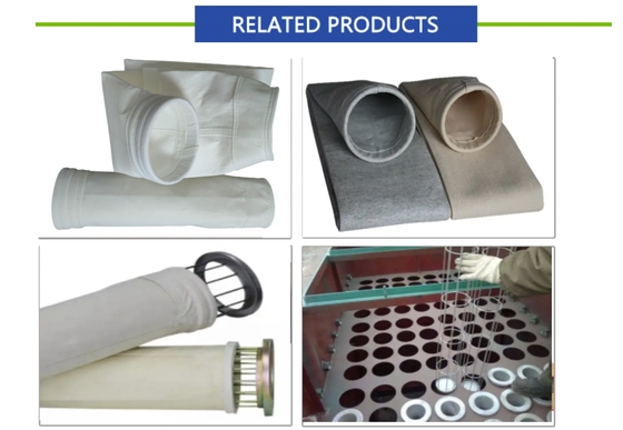 High Temperature 800#PTFE Dust Collector Filter Bag for Air Filter