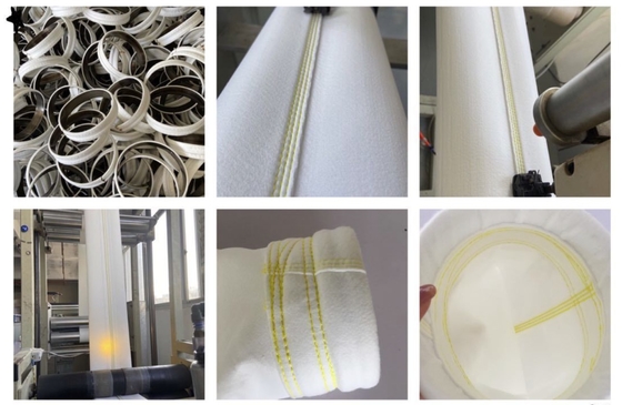For Cement Dust Fibreglass Filter Bags