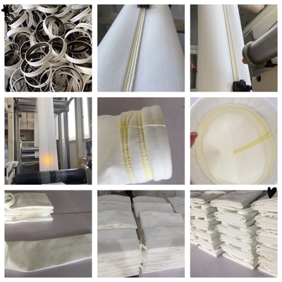 New Anti-Static Dust Filter Bag PE PET Coated Non-Woven Needle Felt for Industrial Dust Collector Manufacturing Plant Industries