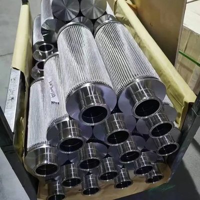 New Condition 10 Micron Sintered Wire Mesh Filter Element Stainless Steel Cartridge Filter with Alloy Sintered Wire Mesh Tube