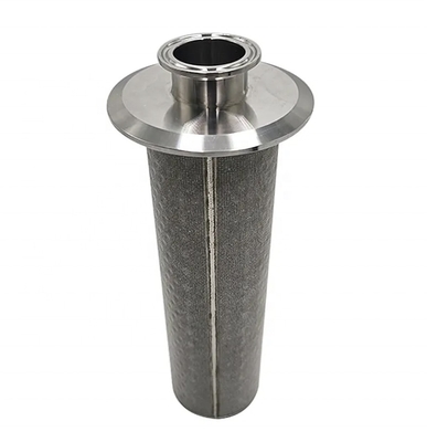 Sintered Filter element 50 Micron 20 Inch 304 Sintered Stainless Steel Fiber 316l Sintered Wire Mesh Filter element Cartridge