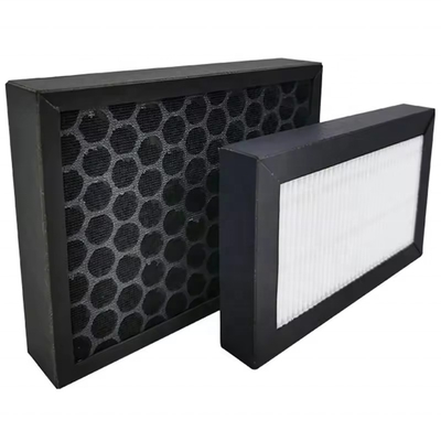 Wholesale Custom Deodorizing Formaldehyde Absorb Odour Smoke Charcoal Cloth Panel High Efficiency Activated Carbon Filter