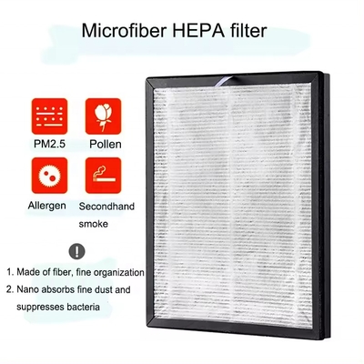 Replacement Parts Air Purifier Coconut Honeycomb Panel Charcoal Activated Carbon Filter Hepa H13 Filter