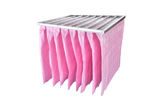 Customized Industrial Nylon Air Filter Bag New Used Coarse Spray Booth Pocket G2 G4 M5 M6 F7 F8 F9 PLC Core Dust Filter