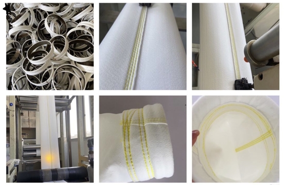 2023 Industrial Processing Hot Selling High Performance Polyester Dust Collector Filter Bag/Dust Collector Filter Sleeve